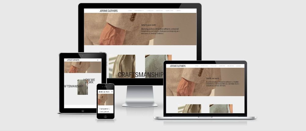 SuiteCommerce Website Mockups