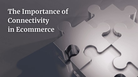 Visual representation highlighting the significance of connectivity in enhancing ecommerce experiences and transactions.