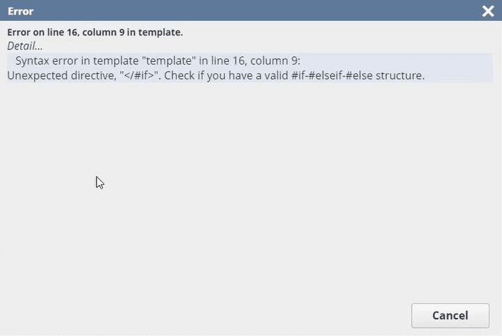 NetSuite PDF Compiling Error