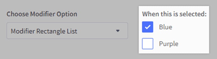 BigCommerce Modifier Option