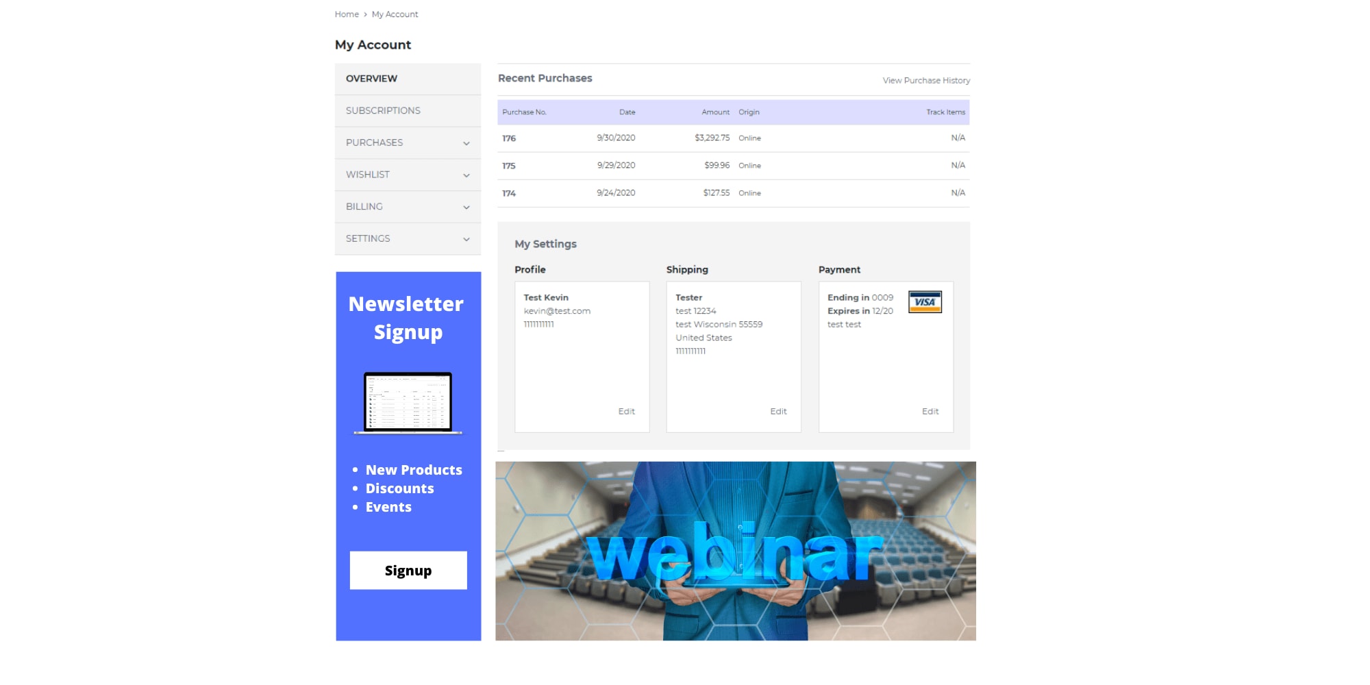 SuiteCommerce portal NetSuite blog screenshot.