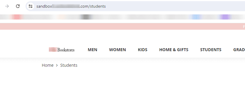 CMS page successfully created.