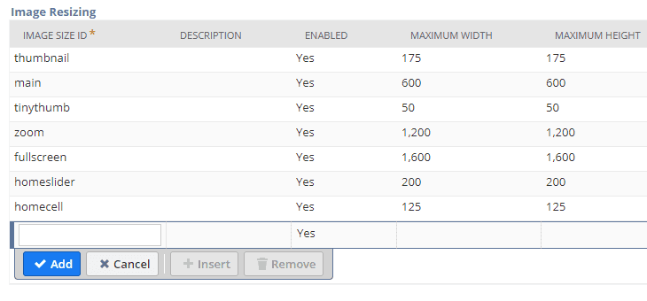 SuiteCommerce image resizing.
