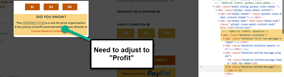 NetSuite SuiteCommerce need to adjust to profit.