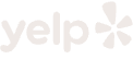 yelp white logo