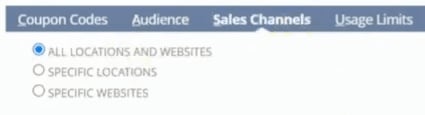 SuitePromotion sales channels.