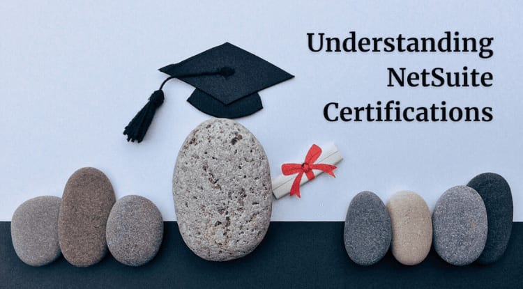 Understanding NetSuite Certifications with one stone speaking to a crowd of others.