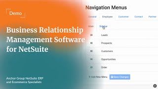 Business Relationship Management Software for NetSuite.