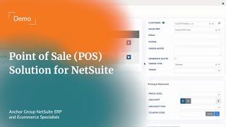 Point of Sale (POS) Solution for NetSuite.