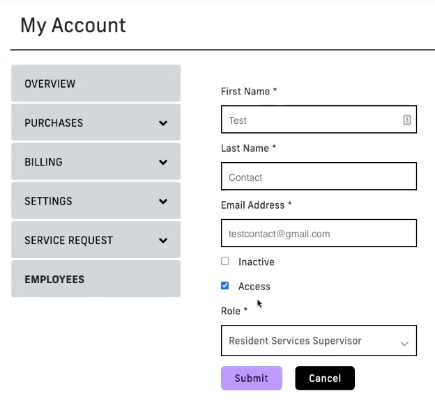 Manage existing employees.