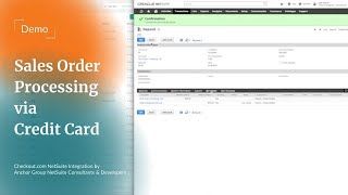 Sales Order Processing via Credit Card thumbnail.