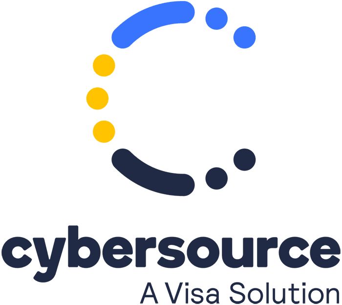 CyberSource logo.