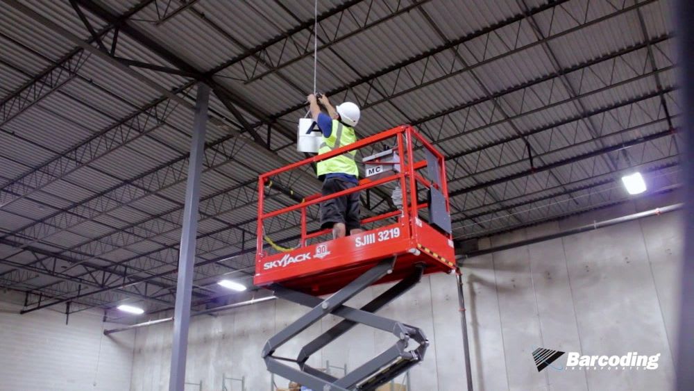 Warehouse Labeling and Warehouse Decorating Solutions (Barcoding, Inc.)