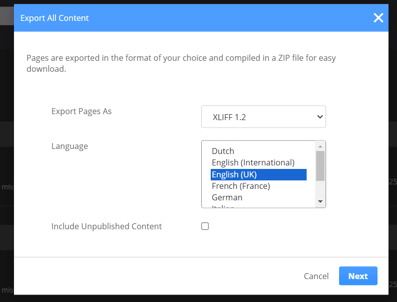 NetSuite SMT export all content.