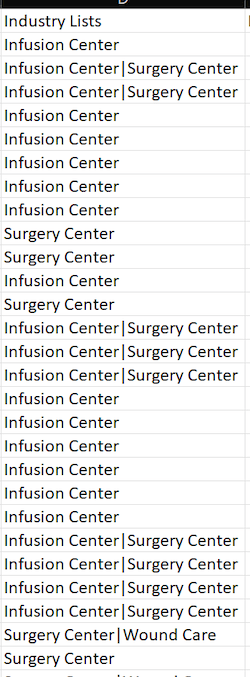 NetSuite multiselect CSV import column.