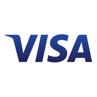 Visa logo.