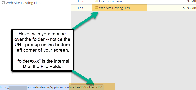 Web Site Hosting Files shown in File Folder.