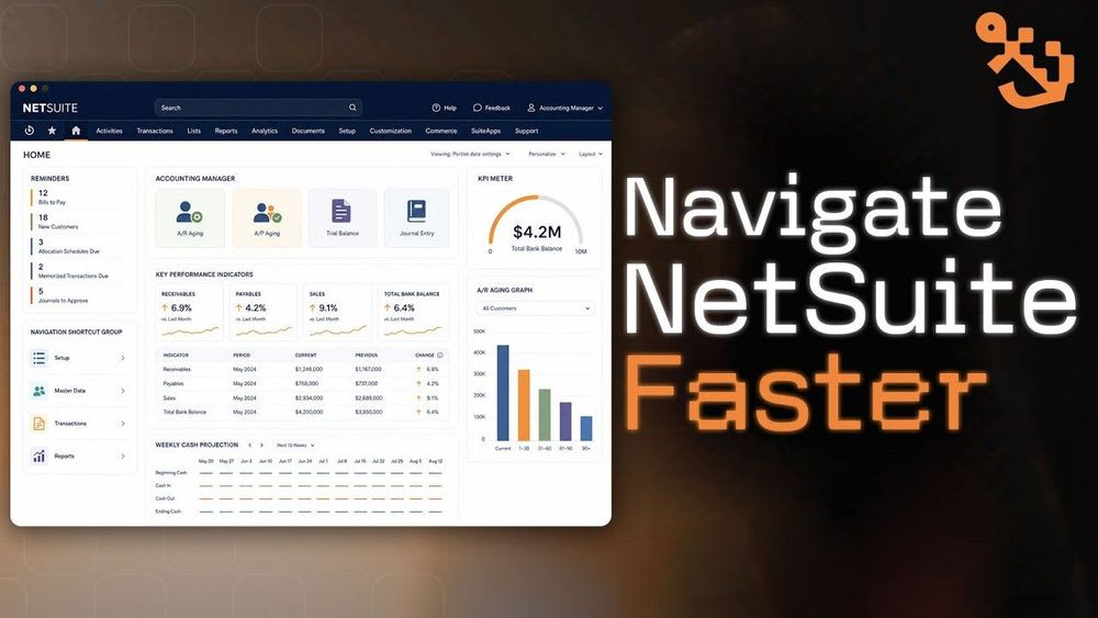 NetSuite Navigation Tricks.