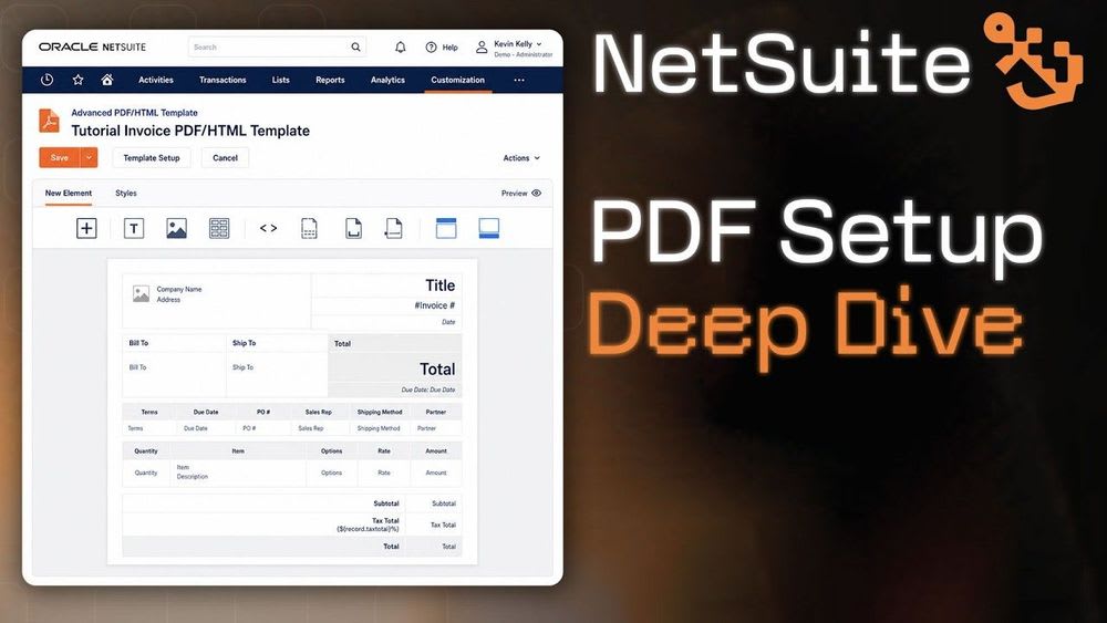 white text overlay advanced pdf templates next to computer with pdf ui