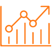 trend graph icon