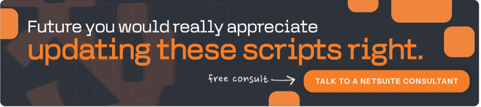 update netsuite scripts free consult