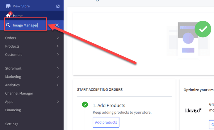 Settings page of the app store displaying options for account management and app preferences.