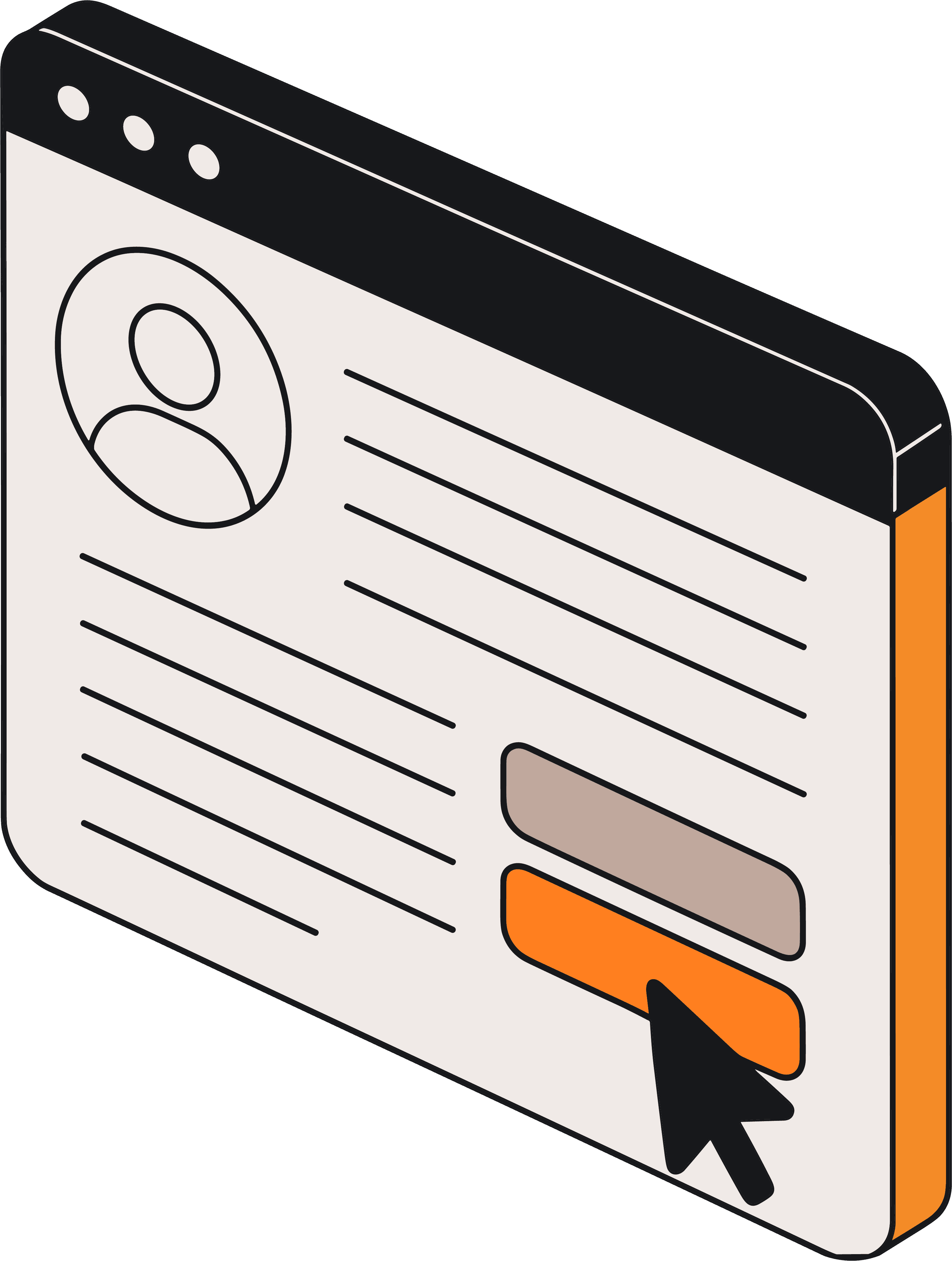 Icon representing web design, featuring a computer screen with design elements and tools.