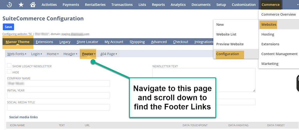 Visual cue for page navigation featuring an arrow and text prompt.