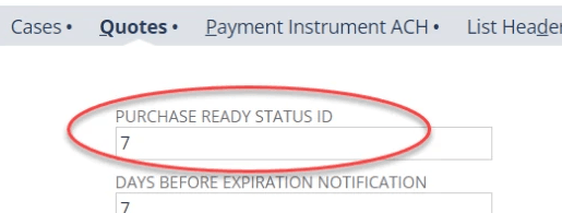 The purchase status is prominently displayed, showing the latest updates on the order's progress.