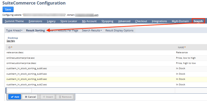 Salesforce configuration settings section displaying various customization options and preferences for user management.