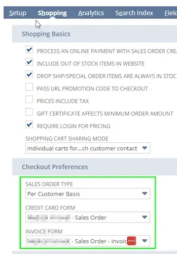Settings page of a web browser displaying various configuration options and preferences for user customization.