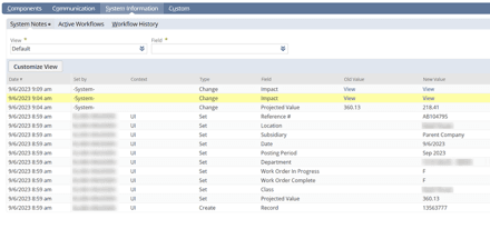 Screenshot of a data entry screen displaying fields for inputting information and submitting data.