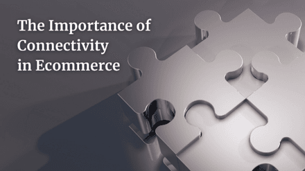 Visual representation highlighting the significance of connectivity in enhancing ecommerce experiences and transactions.