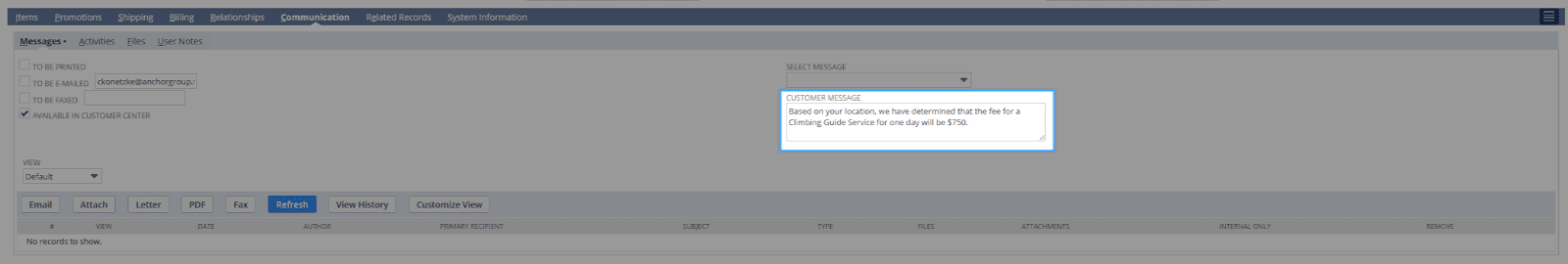 SuiteCommerce Quoting Sales Rep Quote Preparation Final Step