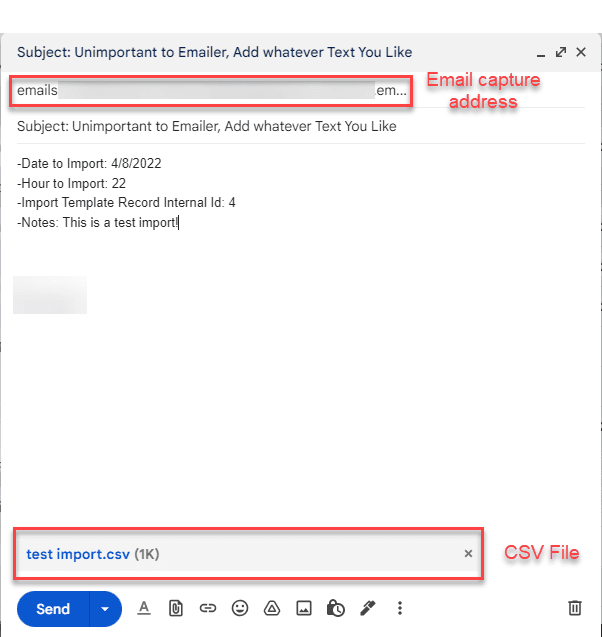 Email Format NetSuite