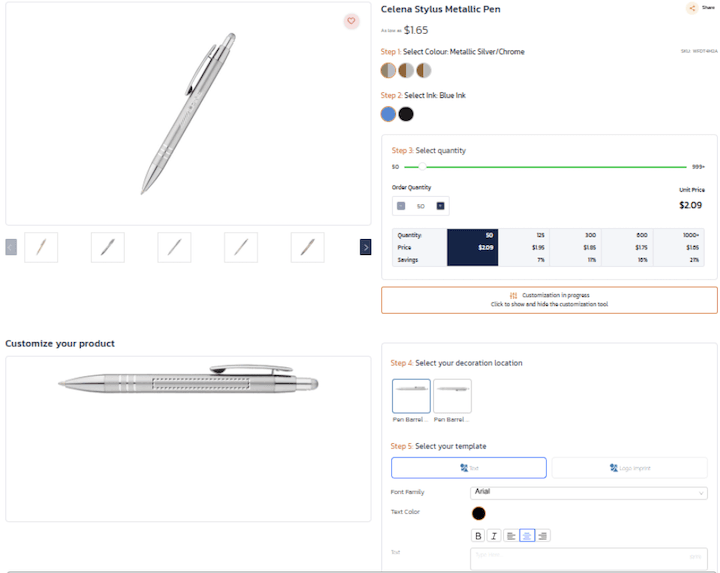 BigCommerce Artifi Myron Example