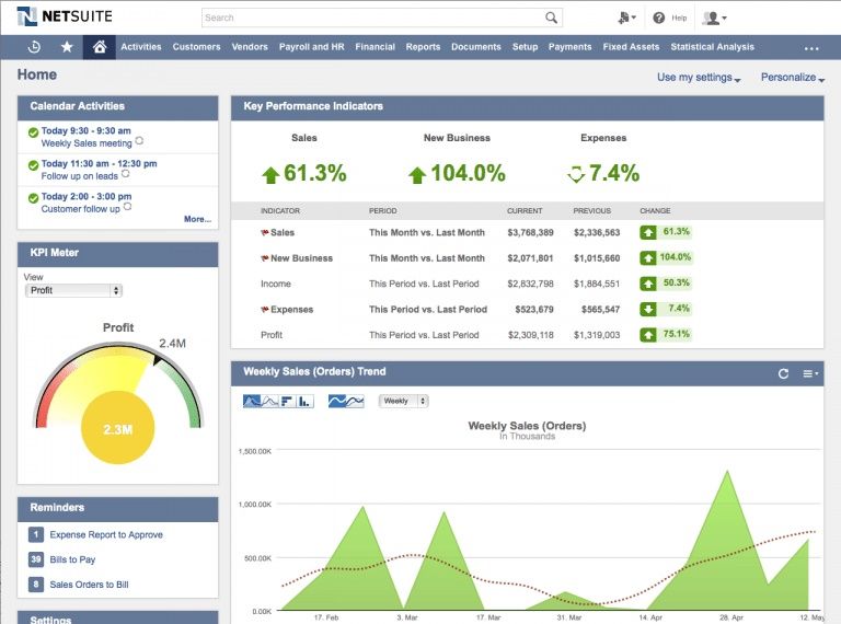 NetSuite Portlet SuiteScript
