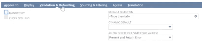 NetSuite Custom Item Field Validation Defaulting Subtab