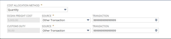NetSuite Category Source Other Transaction