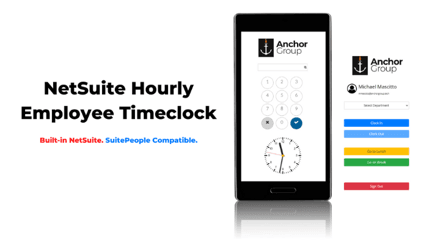 NetSuite Hourly Employee Timeclock.