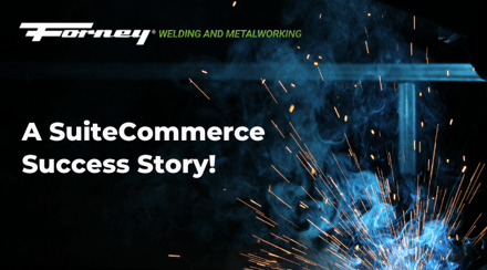 a picture of sparks with the title A SuiteCommerce Success Story!