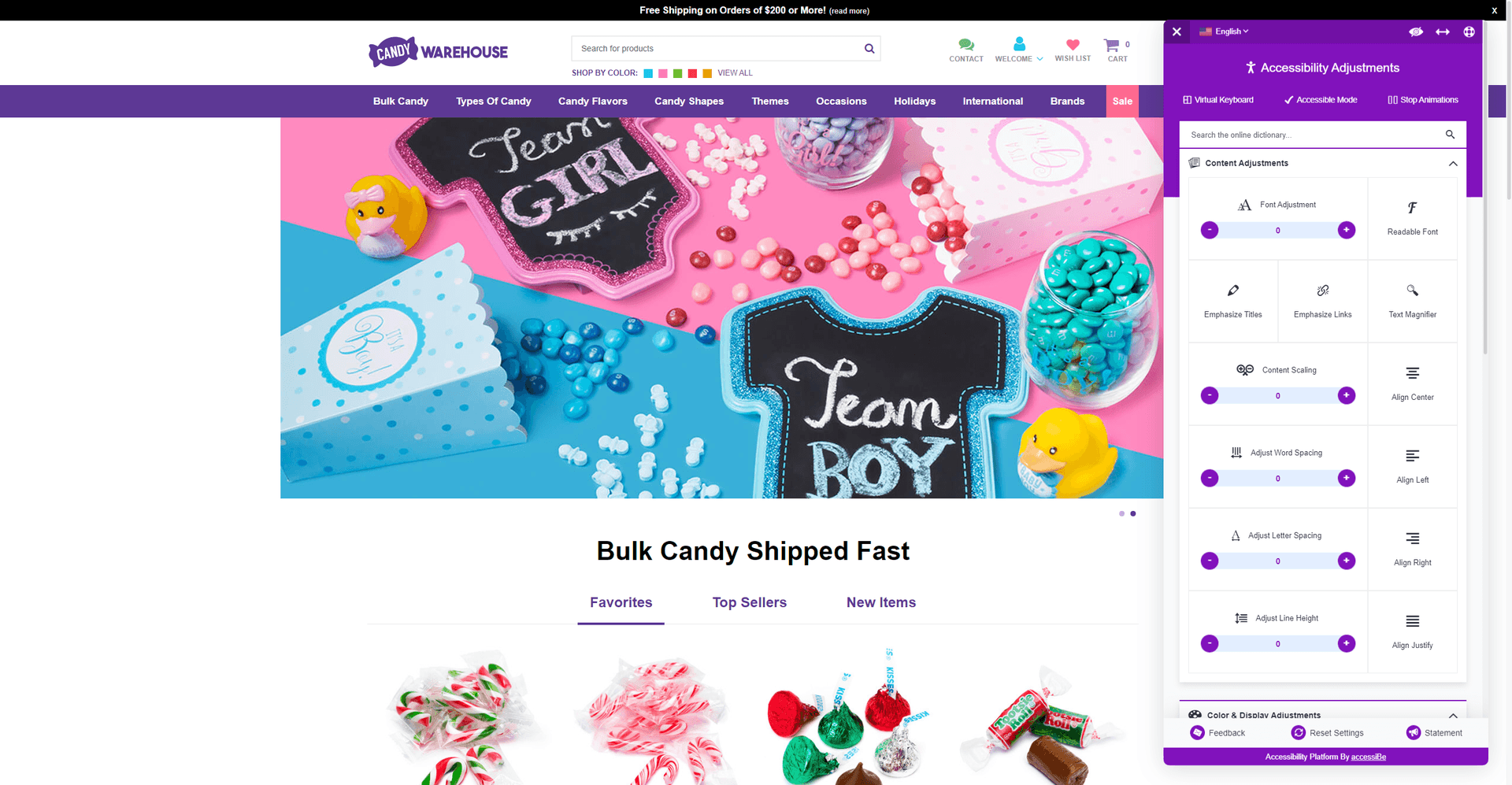 ADA SuiteCommerce NetSuite blog with configurations showing.
