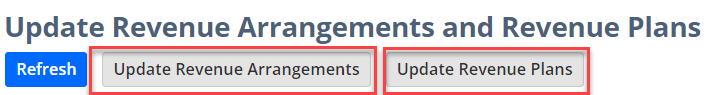 Update Revenue Arrangements and Revenue Plans