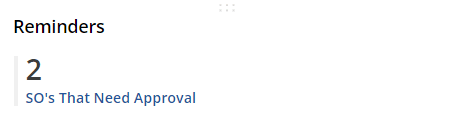 Reminders Portlet Count Error Resolved