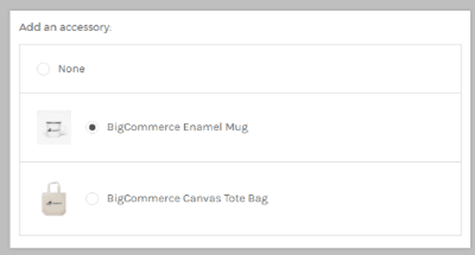 BigCommerce Pick List Fields