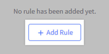 BigCommerce No Rule Has Been Added Yet