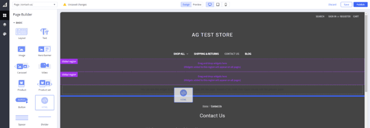 BigCommerce Page Builder