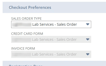 Checkout Preferences Incorrect Setup