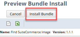 Install Bundle Review