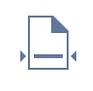 End of page tool icon.
